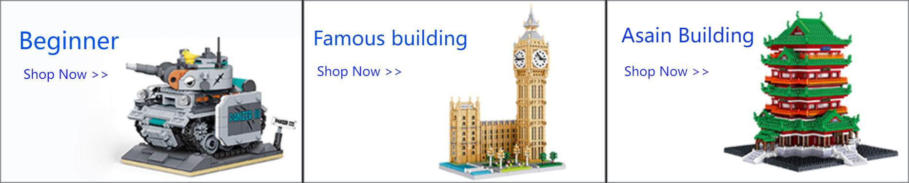 KNEW BUILT Big Ben Micro Mini Block Building Blocks Set - ToylandEU