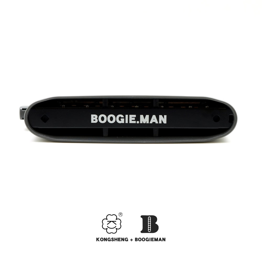 12 Hole Chromatic Harmonica | Boogie Man Harmonica | Kongsheng Toyland EU