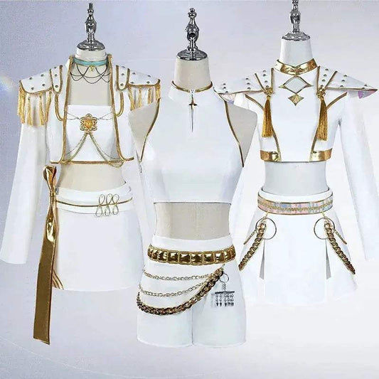 KPop Cosplay Costume Set With Wig For Women And Kids - ToylandEU
