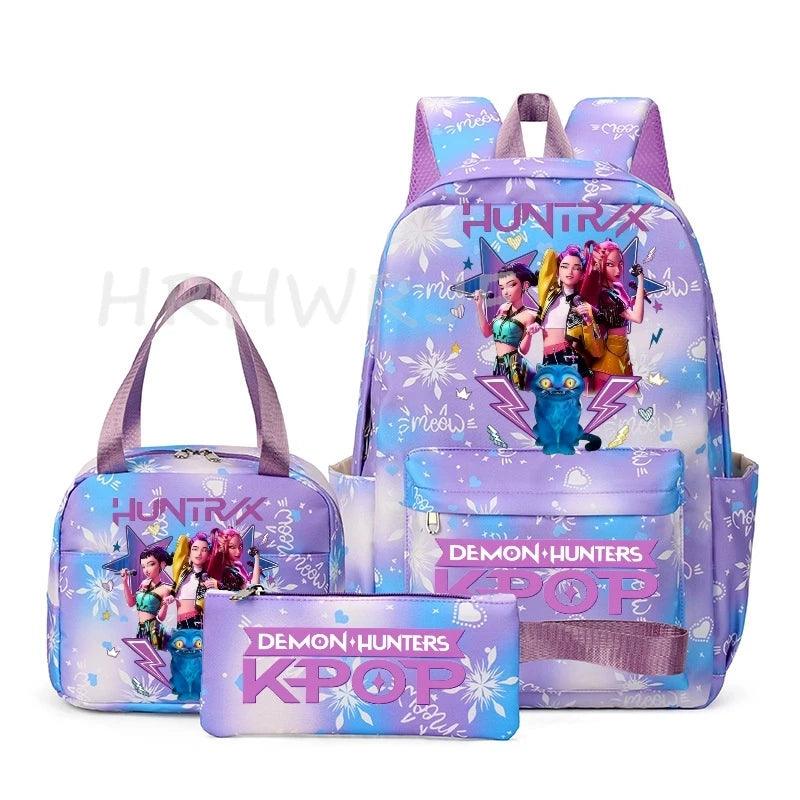KPop Demon Hunters Backpack | 15 Liter Large Capacity | Toylandeu