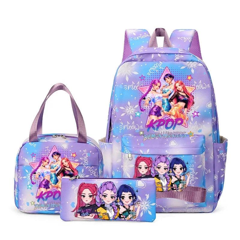 KPop Demon Hunters Backpack | 15 Liter Large Capacity | Toylandeu