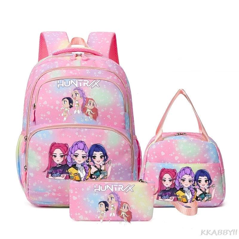 KPop Demon Hunters Backpack | 20-35L Polyester | Toylandeu™