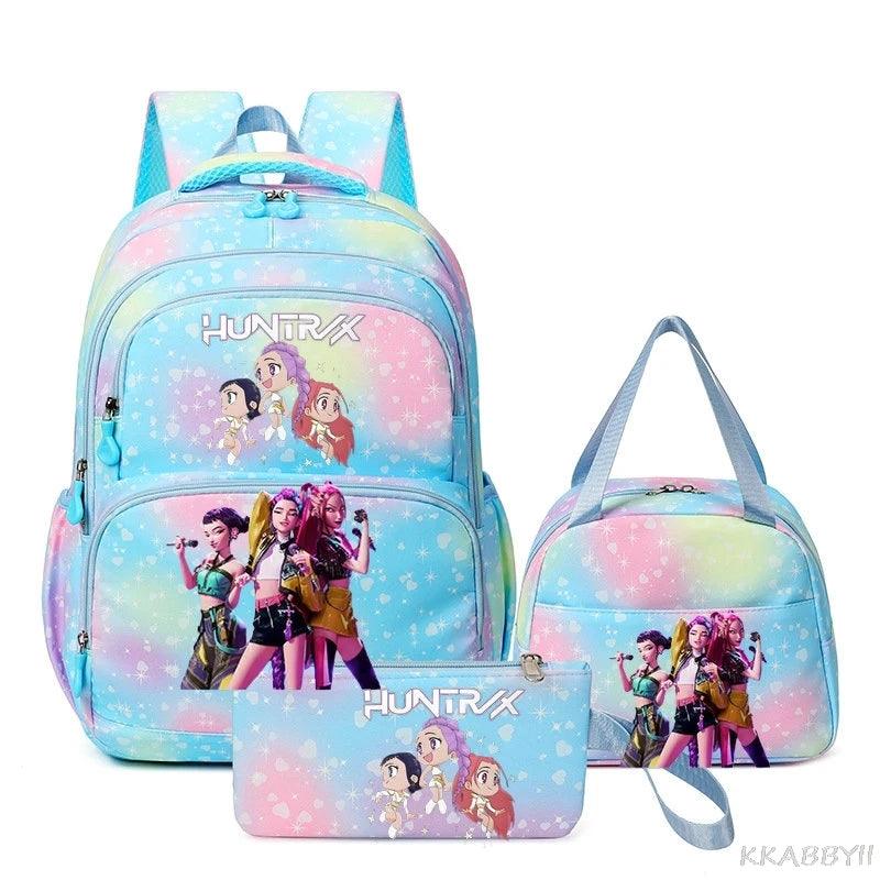 KPop Demon Hunters Backpack | 20-35L Polyester | Toylandeu™