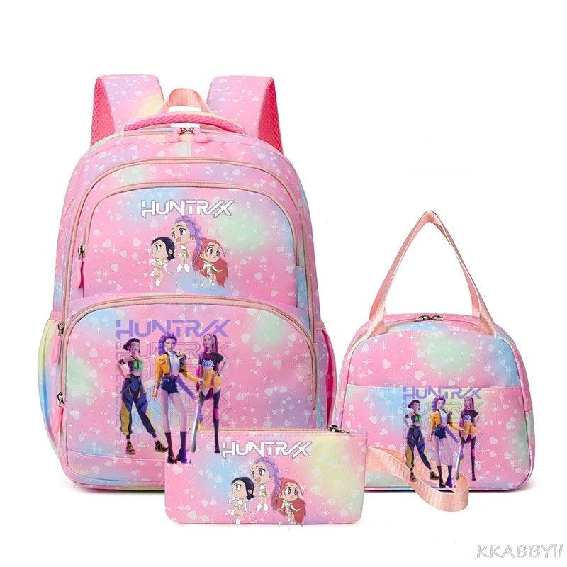 KPop Demon Hunters Backpack | 20-35L Polyester | Toylandeu™