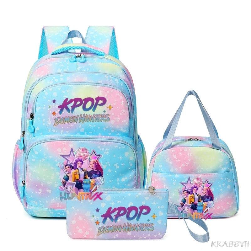 KPop Demon Hunters Backpack | 20-35L Polyester | Toylandeu™