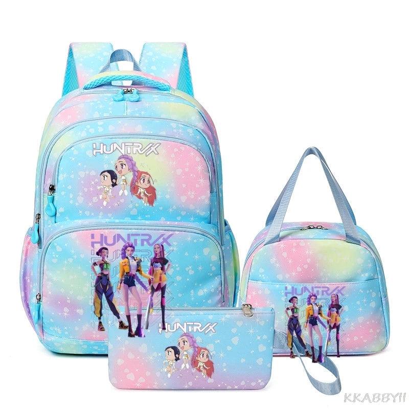 KPop Demon Hunters Backpack | 20-35L Polyester | Toylandeu™