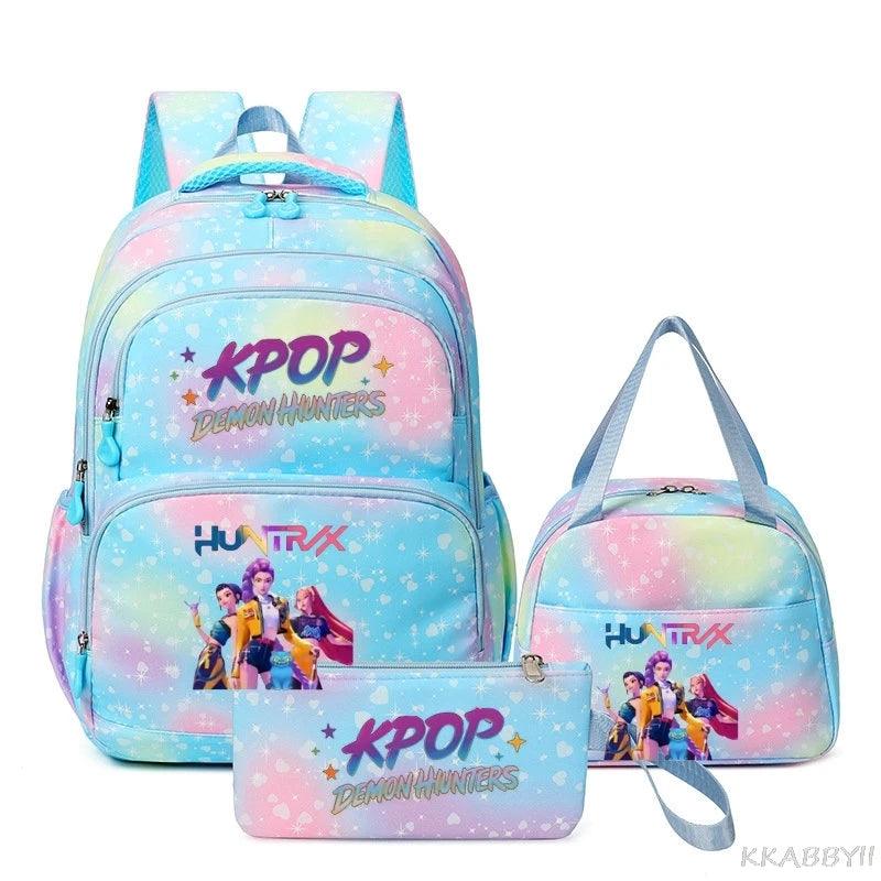 KPop Demon Hunters Backpack | 20-35L Polyester | Toylandeu™