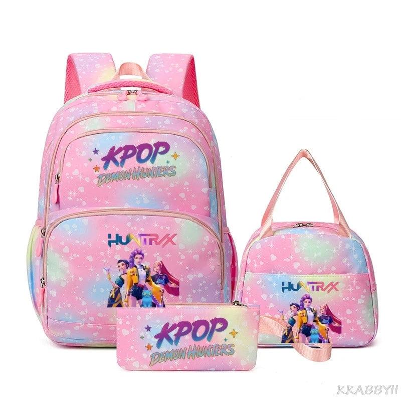 KPop Demon Hunters Backpack | 20-35L Polyester | Toylandeu™