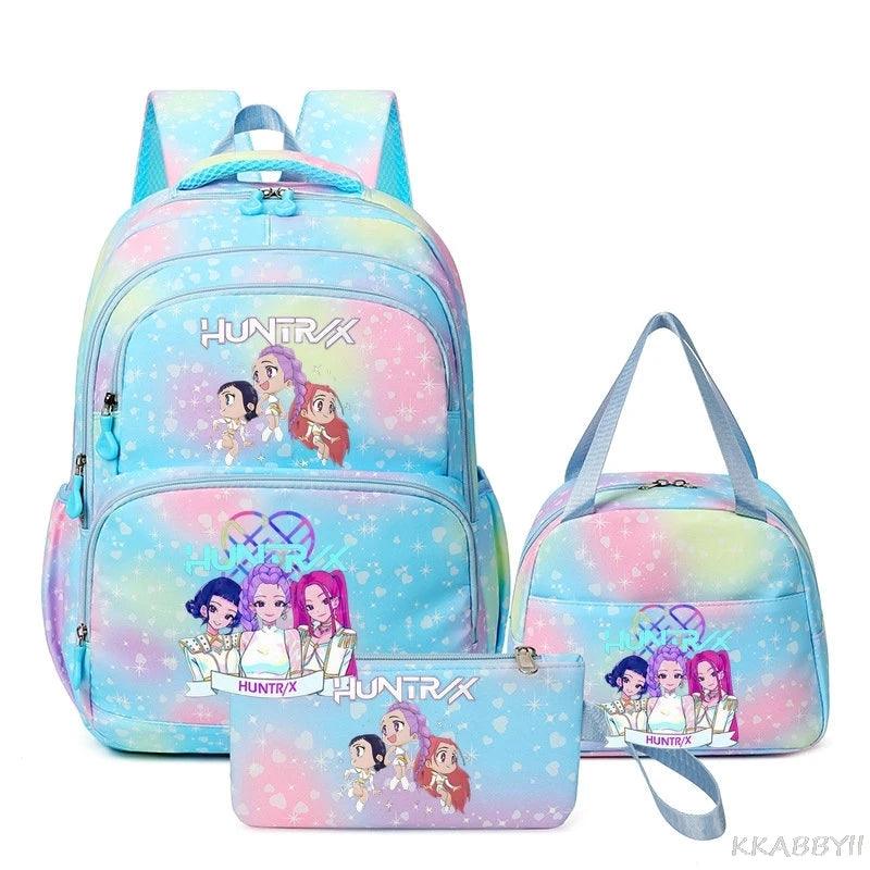 KPop Demon Hunters Backpack | 20-35L Polyester | Toylandeu™