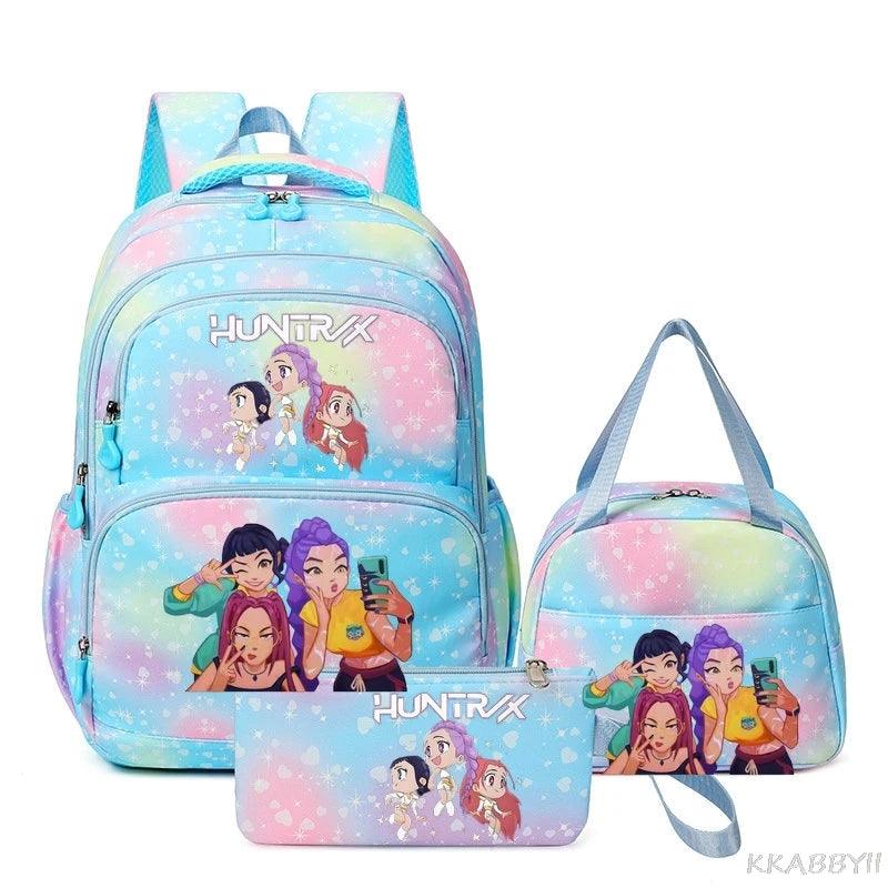KPop Demon Hunters Backpack | 20-35L Polyester | Toylandeu™