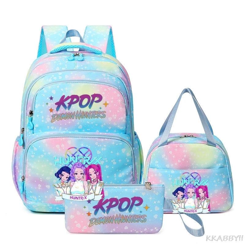 KPop Demon Hunters Backpack | 20-35L Polyester | Toylandeu™