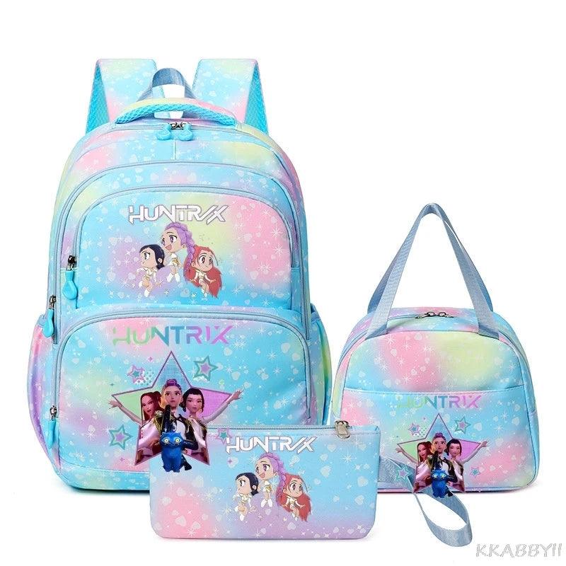 KPop Demon Hunters Backpack | 20-35L Polyester | Toylandeu™