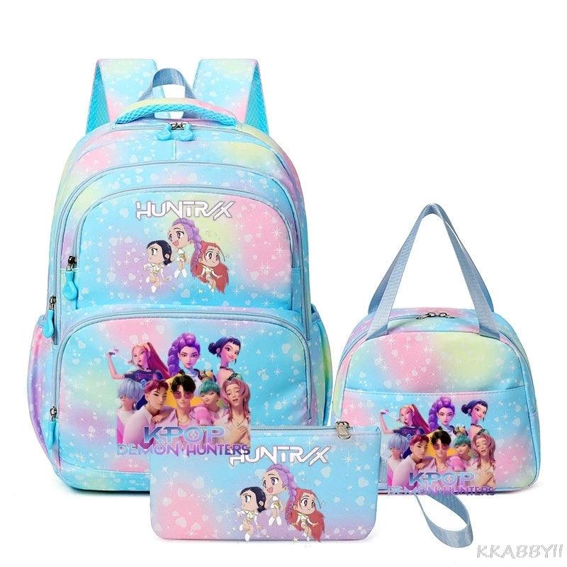 KPop Demon Hunters Backpack | 20-35L Polyester | Toylandeu™