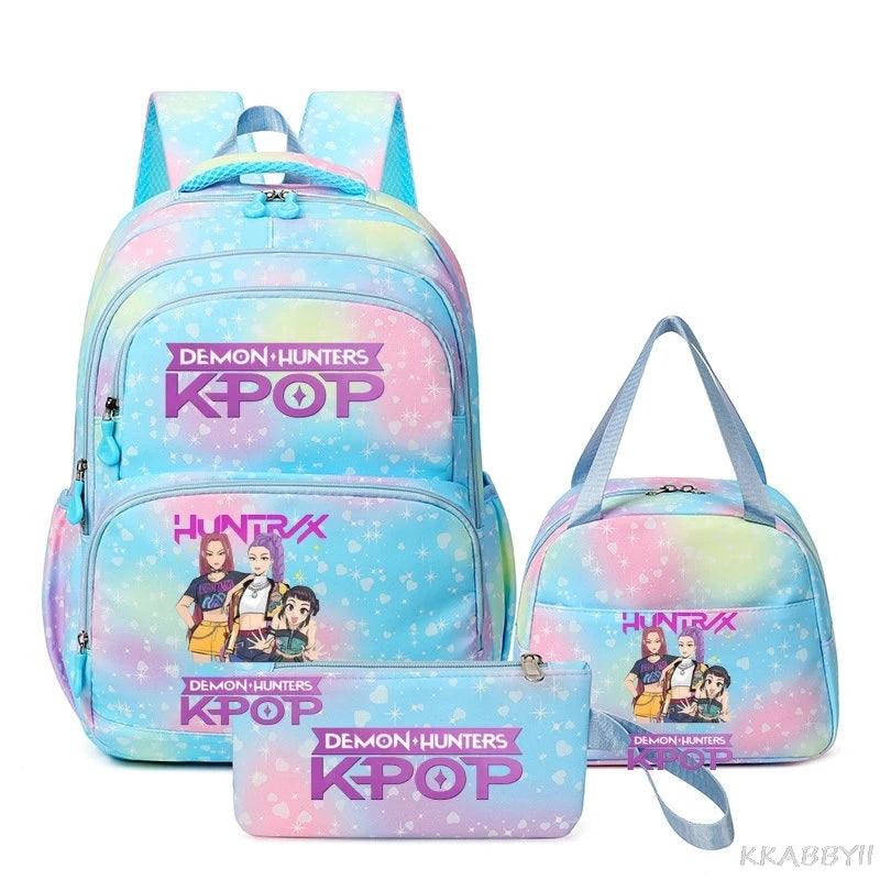 KPop Demon Hunters Backpack | 20-35L Polyester | Toylandeu™