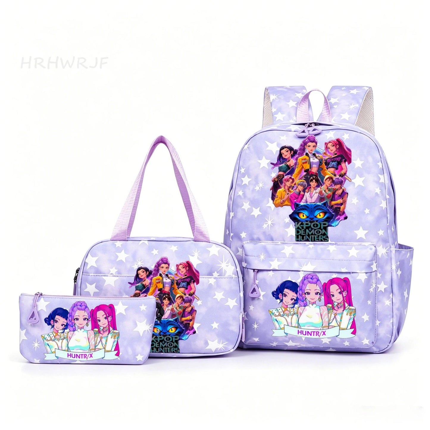 KPop Demon Hunters Backpack | 3 Piece Set | Toylandeu
