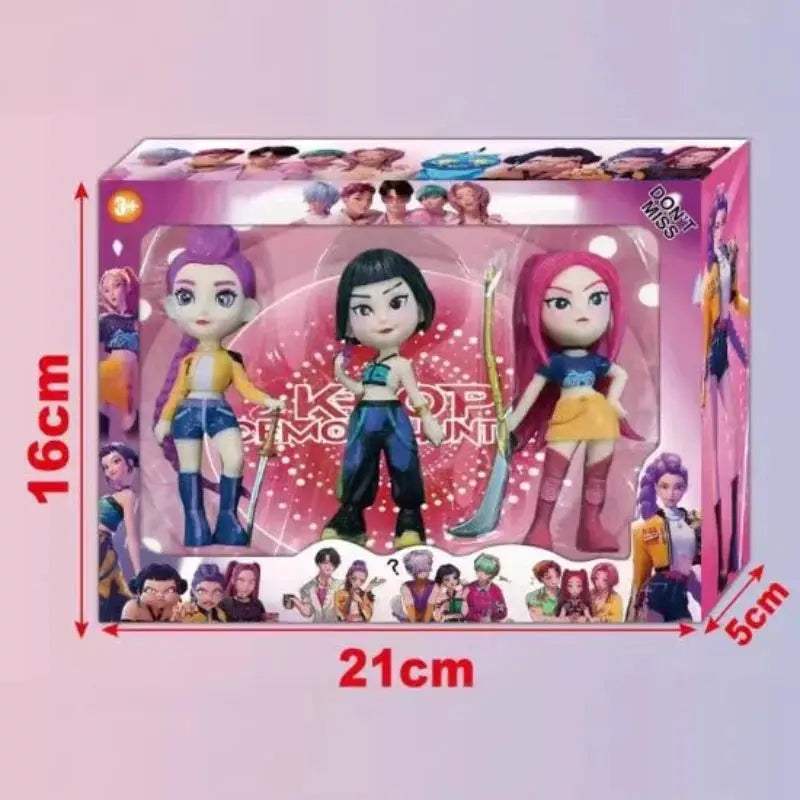 KPop Demon Hunters Doll PVC Model Bandai Collectible -  ToylandEU™