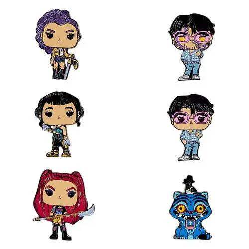KPop Demon Hunters Mystery Box Pin (1 Box with 1 Pin) - ToyShnip