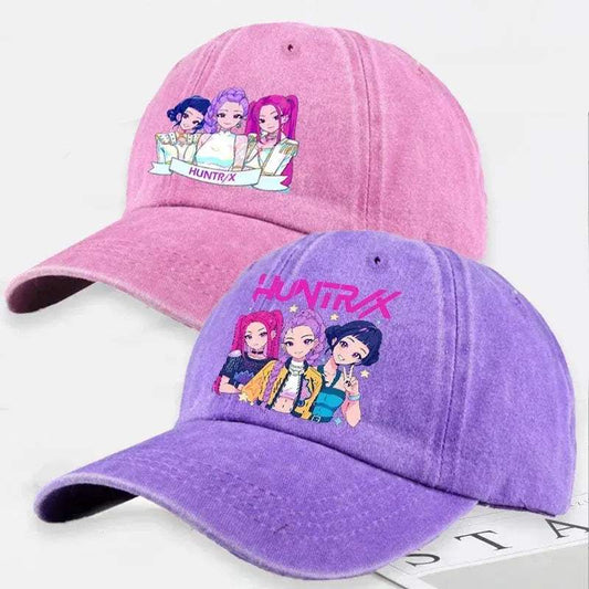  KPop Demon Hunters Baseball Cap Retro Washed For Women -  ToylandEU™
