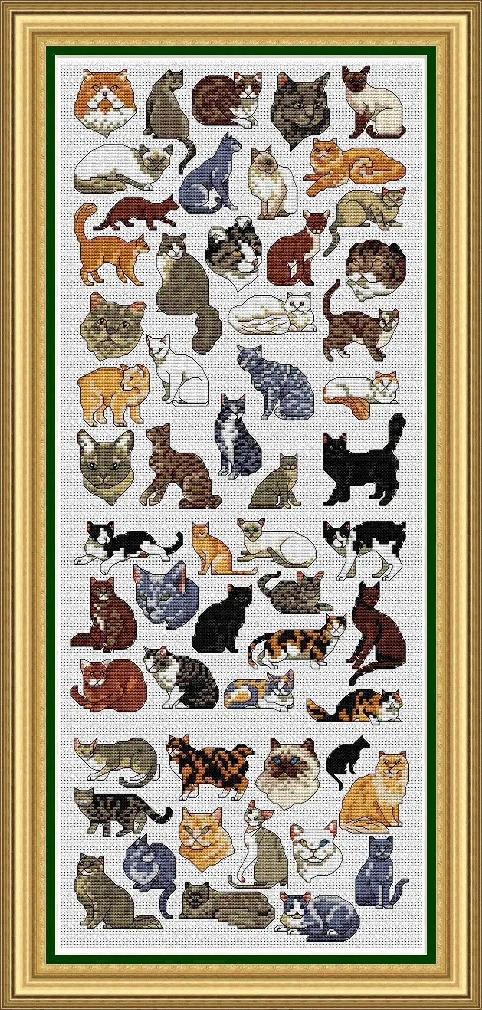  KTF019 Joyful Christmas Cartoon Cross Stitch Kit for Home Decoration by Homfun Maison -  ToylandEU™