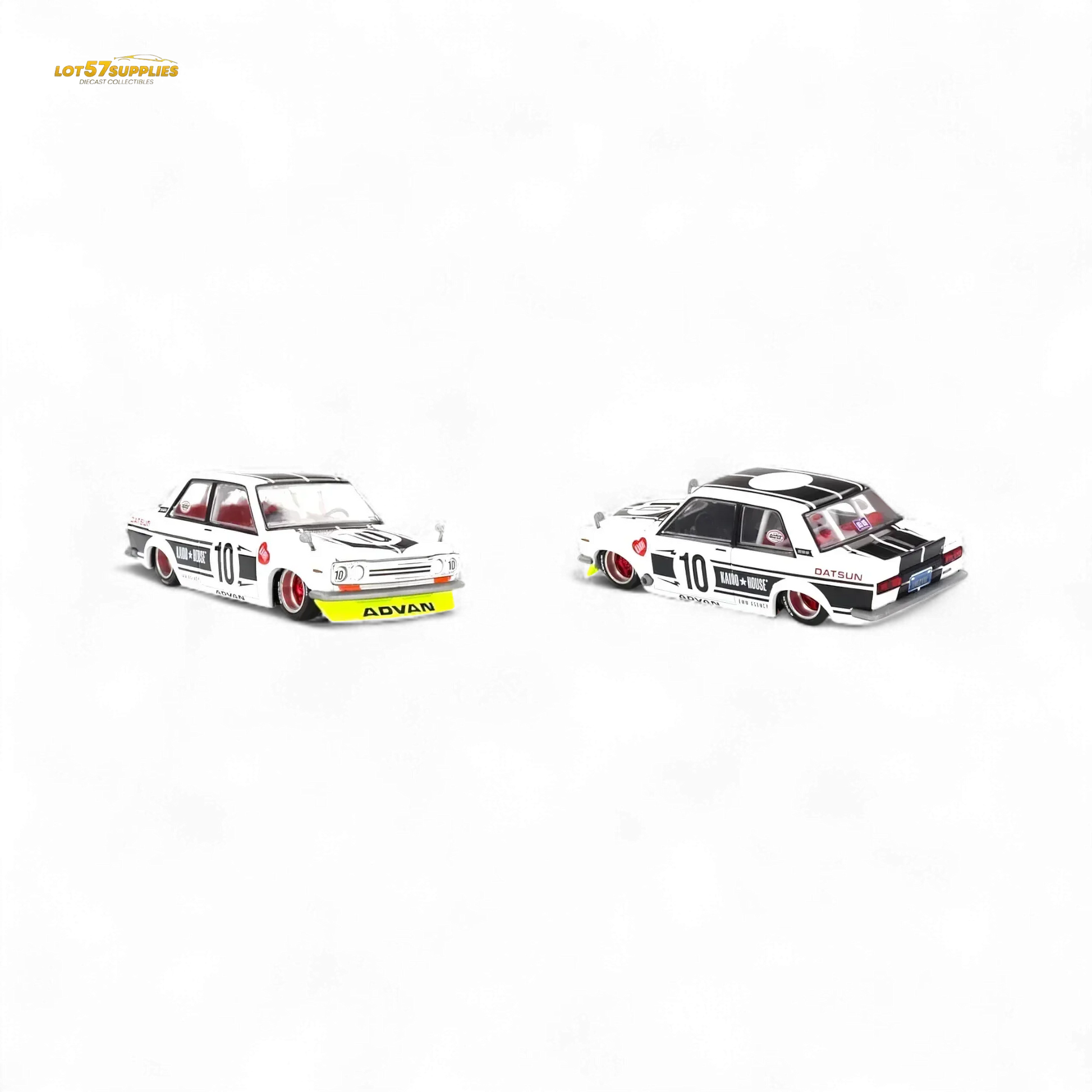 Kaido House Datsun 510 Street Team XMM V1 1:64 - ToylandEU