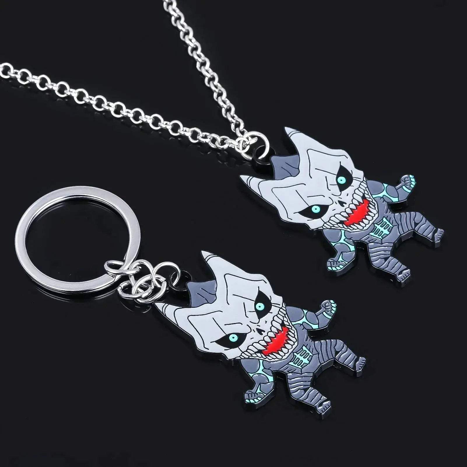 Kaiju No 8, Anime Keychain Necklace Fashion Kaiju No. 8 Metal Necklaces - ToylandEU