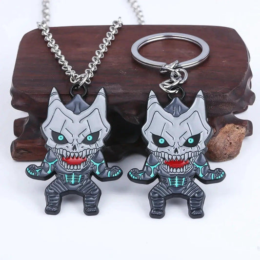  Kaiju No 8 Metal Keychain And Necklace Set Durable -  ToylandEU™