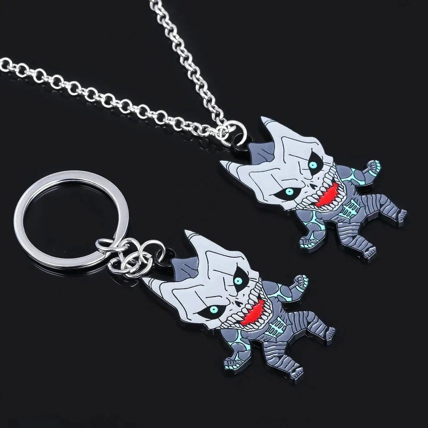  Kaiju No 8 Metal Keychain And Necklace Set Durable -  ToylandEU™