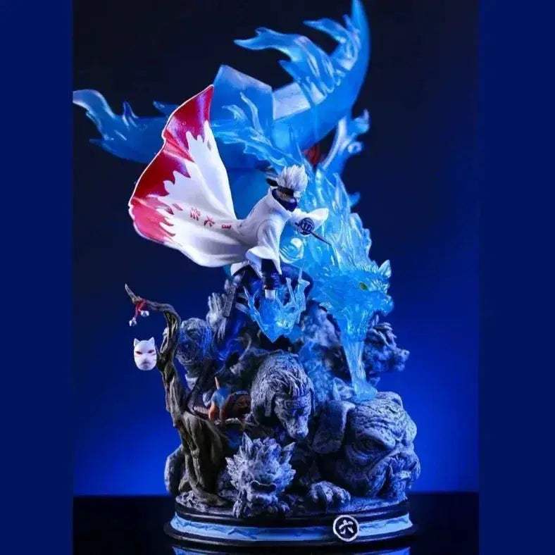 Kakashi Hatake LED Figure Sixth Hokage Naruto Shippuden Statue - ToylandEU