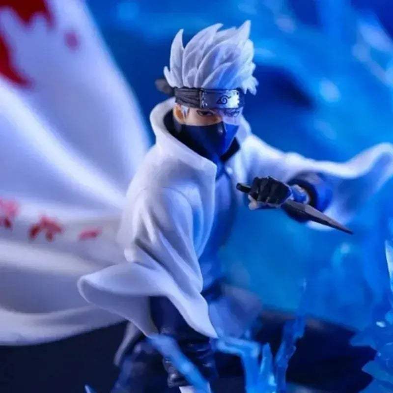 Kakashi Hatake LED Figure Sixth Hokage Naruto Shippuden Statue - ToylandEU