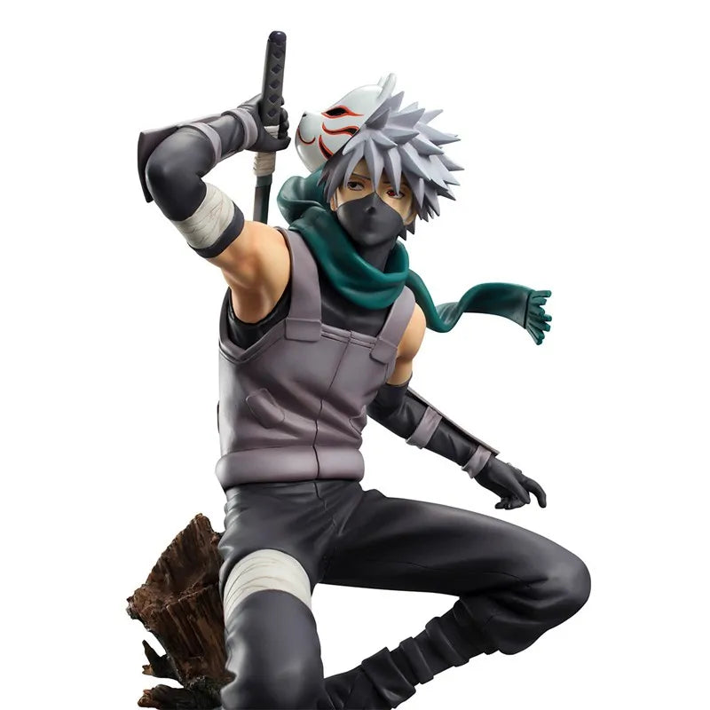  Kakashi Hatake Figure|23cm PVC Bandai Naruto|Toylandeu™ 