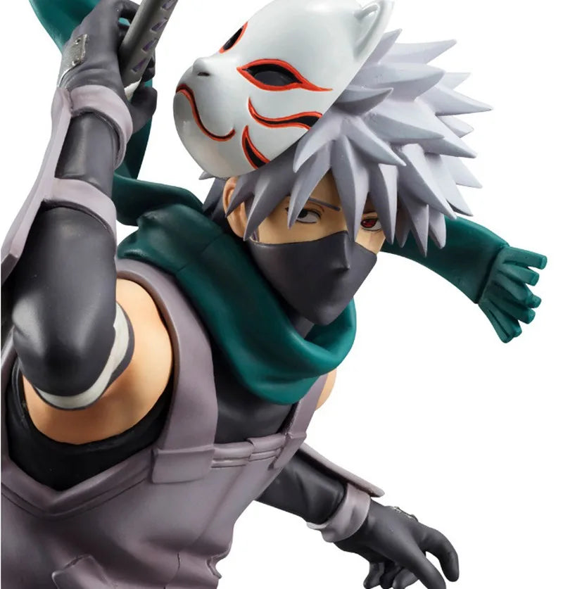  Kakashi Hatake Figure|23cm PVC Bandai Naruto|Toylandeu™ 