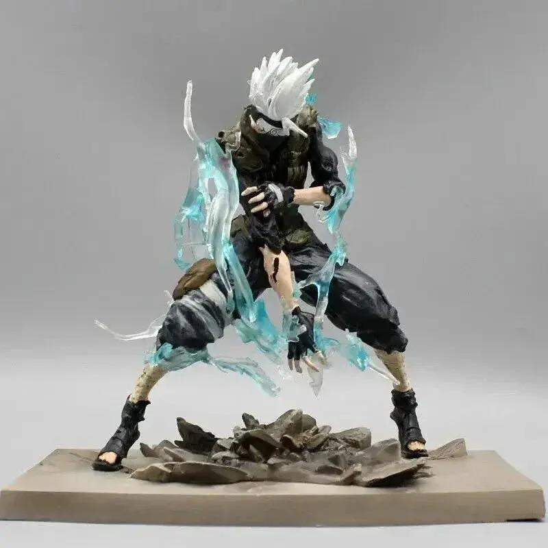 Kakashi Hatake Sharingan Figure With Raikiri Lightning Pose 8 Inch - ToylandEU
