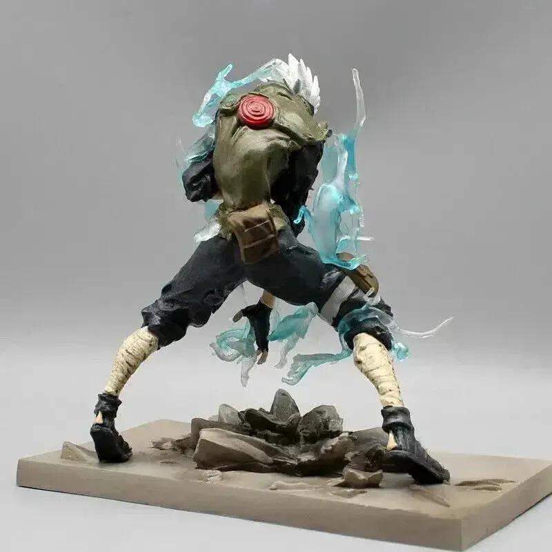 Kakashi Hatake Sharingan Figure With Raikiri Lightning Pose 8 Inch - ToylandEU