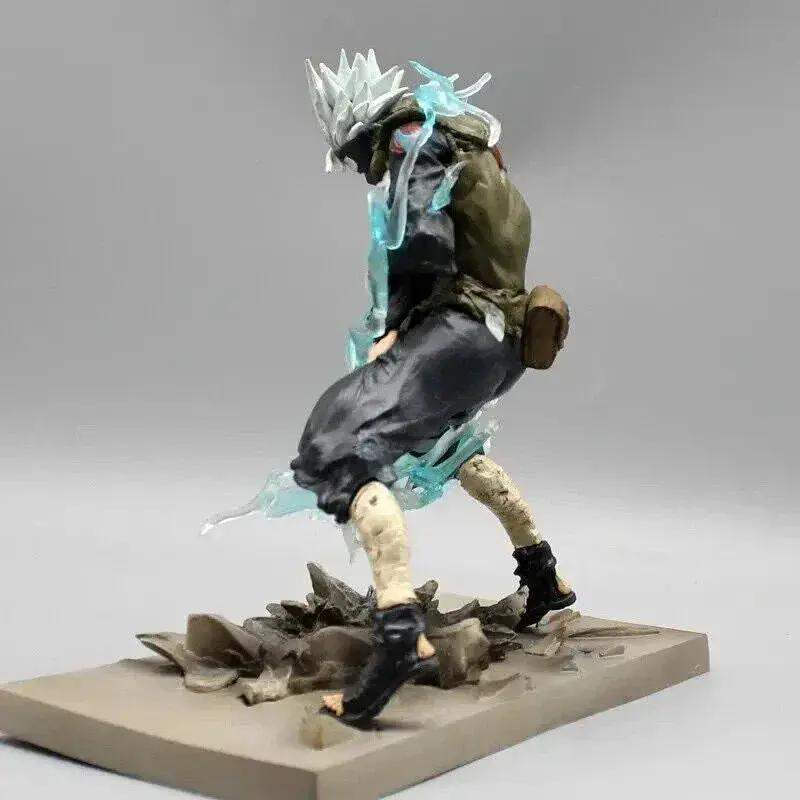 Kakashi Hatake Sharingan Figure With Raikiri Lightning Pose 8 Inch - ToylandEU