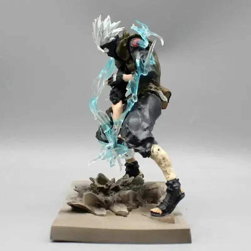 Kakashi Hatake Sharingan Figure With Raikiri Lightning Pose 8 Inch - ToylandEU