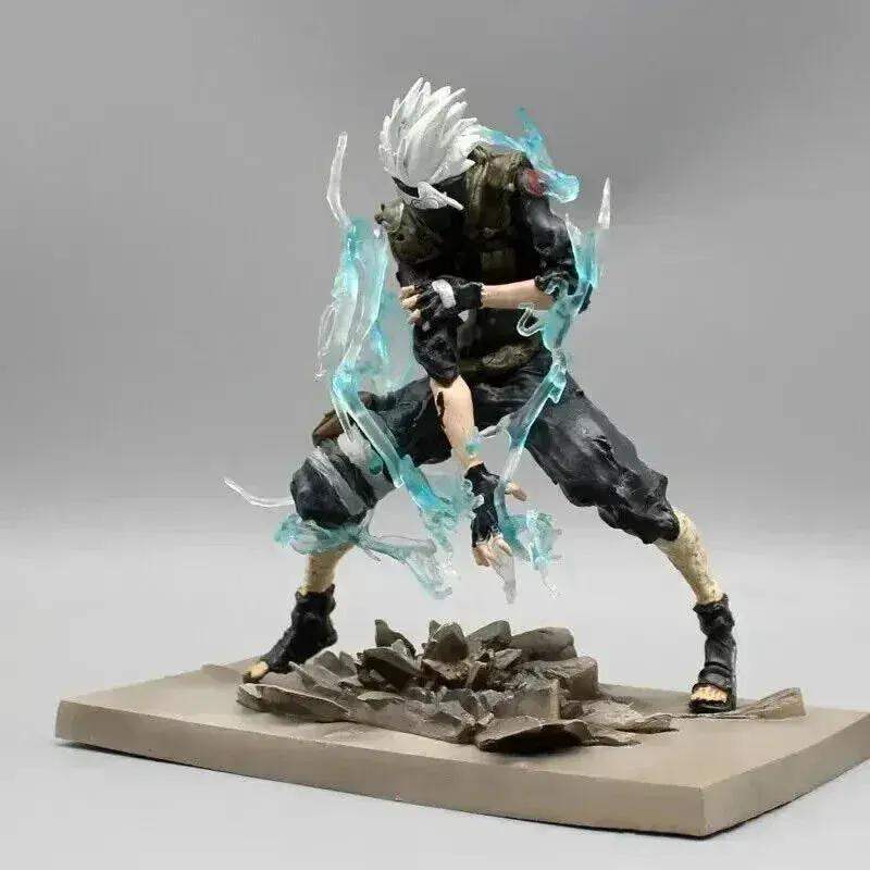 Kakashi Hatake Sharingan Figure With Raikiri Lightning Pose 8 Inch - ToylandEU