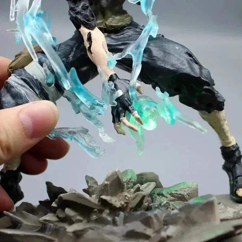 Kakashi Hatake Sharingan Figure With Raikiri Lightning Pose 8 Inch - ToylandEU