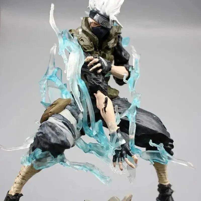 Kakashi Hatake Sharingan Figure With Raikiri Lightning Pose 8 Inch - ToylandEU