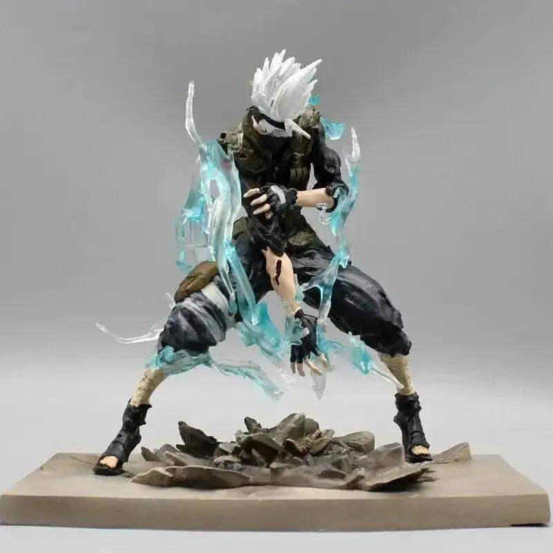 Kakashi Hatake Sharingan Figure With Raikiri Lightning Pose 8 Inch - ToylandEU