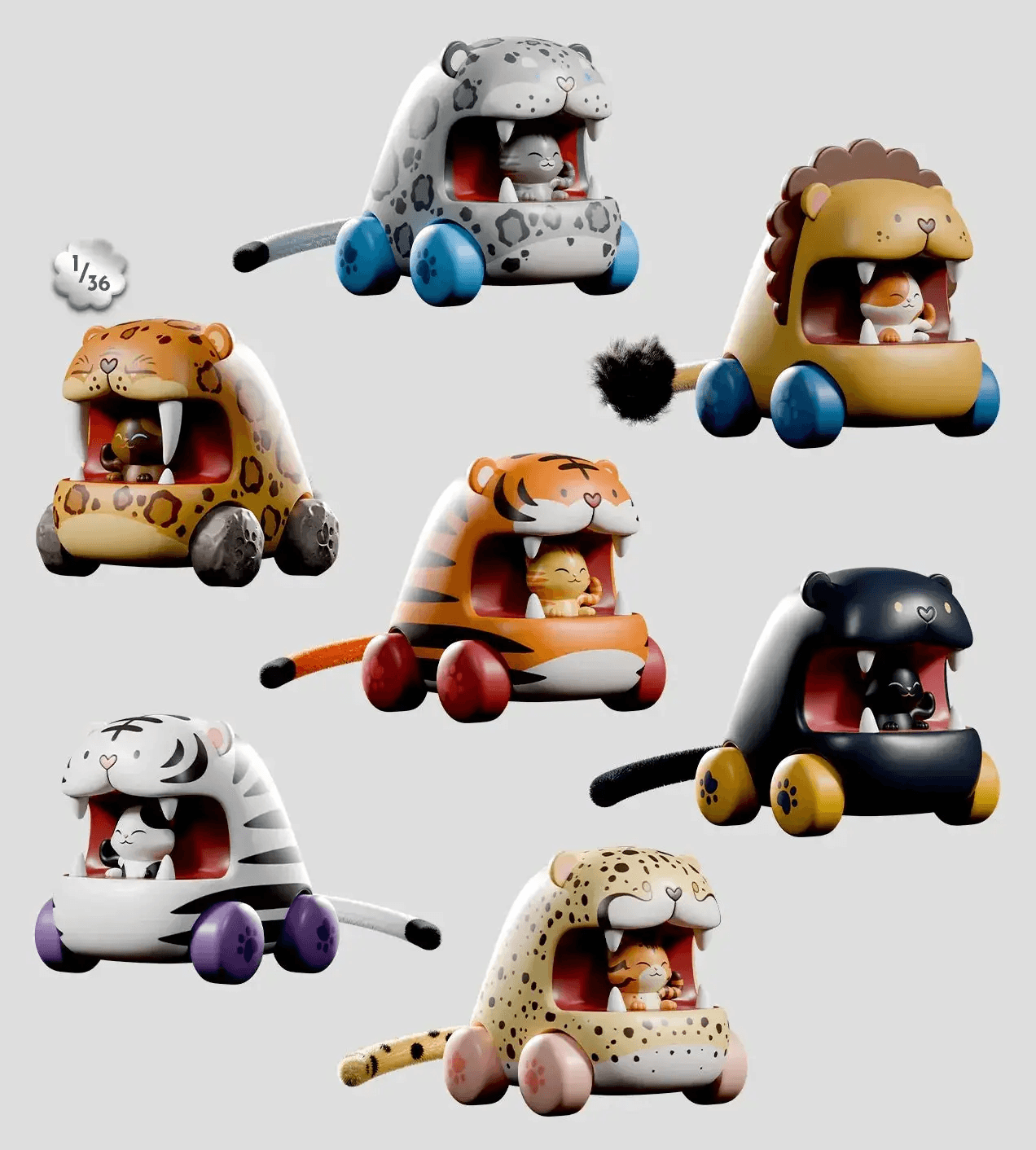 Kaleidos Creative: Big Top Chomps Blind Box - ToylandEU