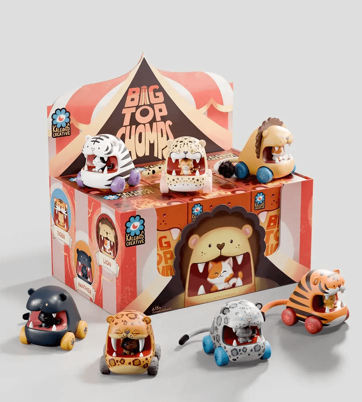 Kaleidos Creative: Big Top Chomps Blind Box - ToylandEU