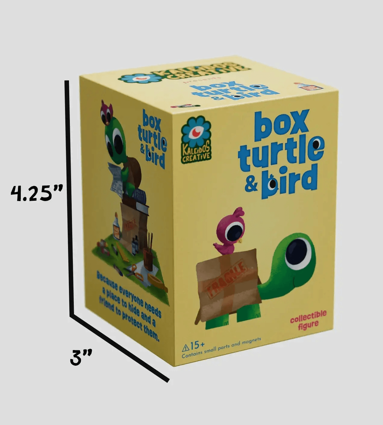 Kaleidos Creative: Box Turtle & Bird Blind Box - ToylandEU