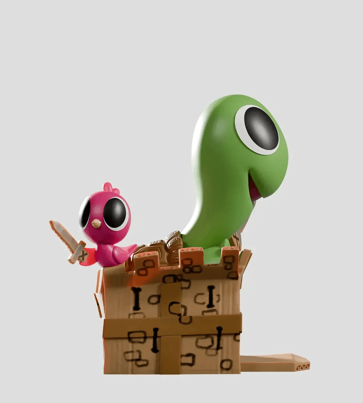 Kaleidos Creative: Box Turtle & Bird Blind Box - ToylandEU