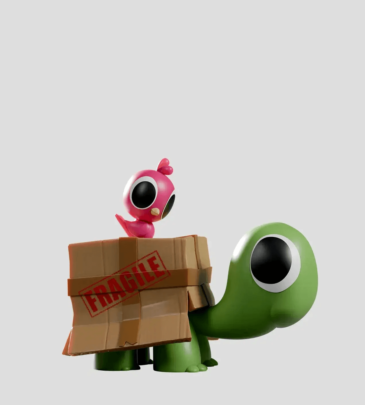 Kaleidos Creative: Box Turtle & Bird Blind Box - ToylandEU