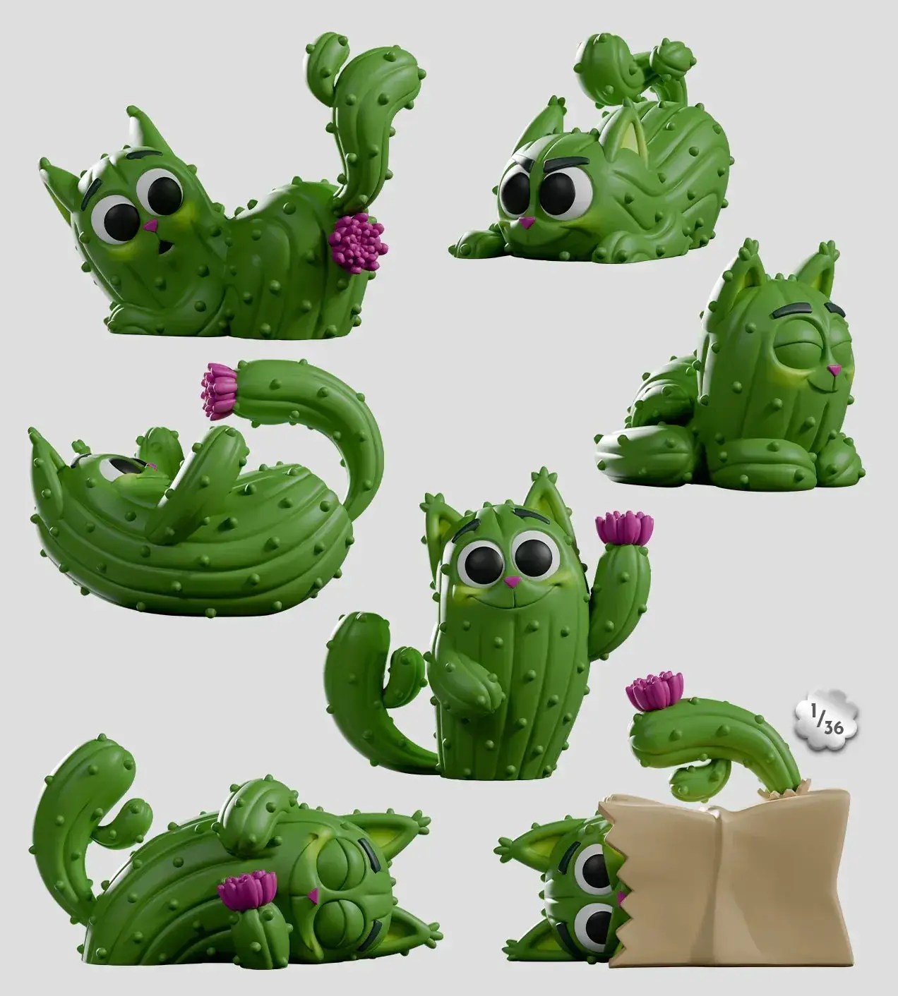 Kaleidos Creative: Pricklepuss Blind Box - ToylandEU