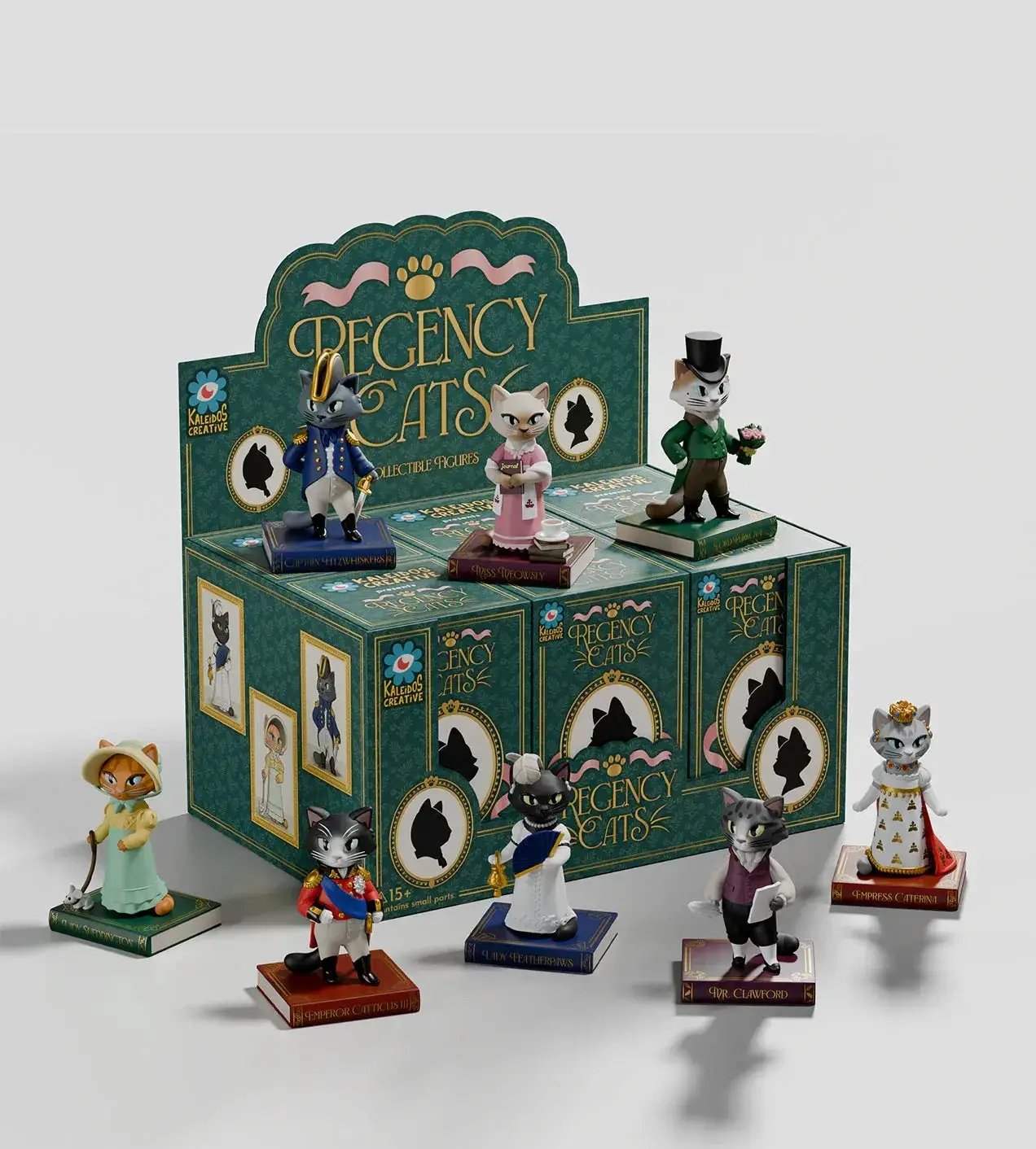 Kaleidos Creative: Regency Cats Blind Box - ToylandEU