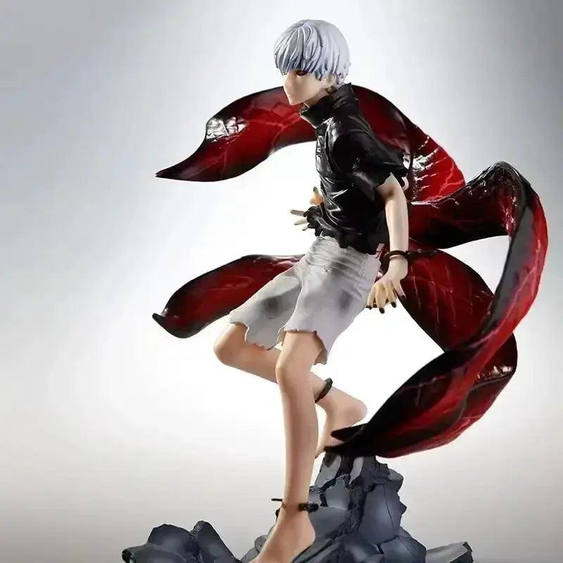  Kaneki Ken Anime Figure, One-Eyed Eyepatch Black Reaper Tokyo Ghoul Figurines -  ToylandEU™
