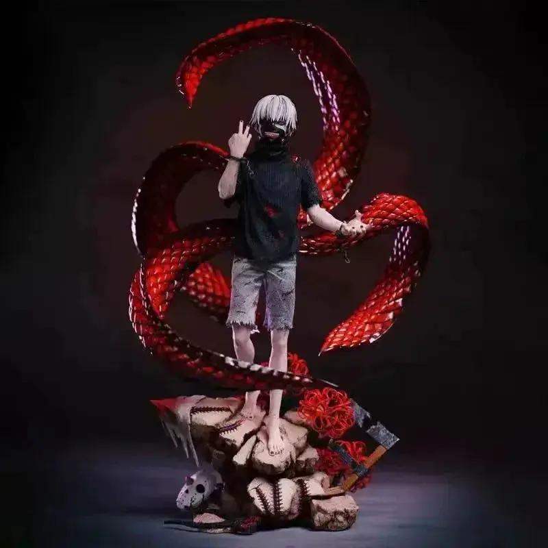 Kaneki Ken Tokyo Ghoul Anime Figure With Changeable Face - ToylandEU