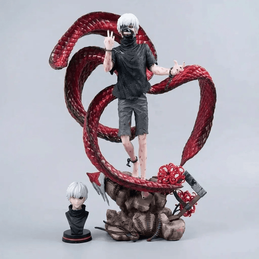  Kaneki Ken Tokyo Ghoul Anime Figure Changeable Face -  ToylandEU™