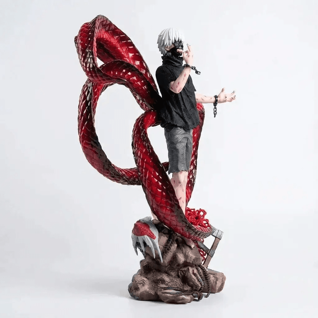 Kaneki Ken Tokyo Ghoul Anime Figure With Changeable Face - ToylandEU